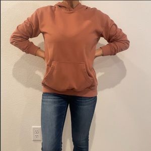 Brown/Pink Hoodie - Great Condition - Size M
